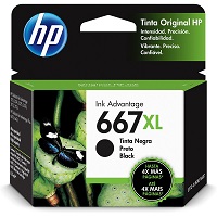 HP 3YM81AL 667XL Black Ink Cartridge