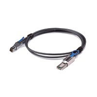 HPE Mini-SAS high density to mini-SAS - SAS external cable - 26 pin 4x Shielded Mini MultiLane SAS (SFF-8088) (M) to 36 pin 4x Mini SAS HD (SFF-8644) (M)