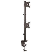 StarTech  Vertical Dual Monitor Mount - Steel - For Monit