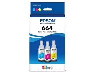 Epson T664 - Paquete de 3 - 70 ml