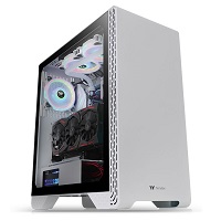 Thermaltake S300 TG Snow - Tempered Glass Snow Edition - torre