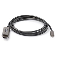 StarTech.com 6ft (2m) USB C to HDMI Cable 4K 60Hz with HDR10, Ultra HD USB Type-C to 4K HDMI 2.0b Video Adapter Cable, USB-C to HDMI HDR Monitor/Display Converter, DP 1.4 Alt Mode HBR3 - Thunderbolt 3 Compatible (CDP2HDMM2MH) - Cable adaptador