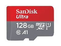 SanDisk Ultra - Flash memory card (microSDXC to SD adapter included) - 128 GB