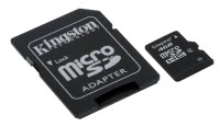 Kingston - Tarjeta de memoria flash ( adaptador microSDHC a SD Incluido ) - 4 GB