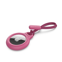 Belkin - Soporte de seguridad con tira para etiqueta Bluetooth antipérdida - rosa