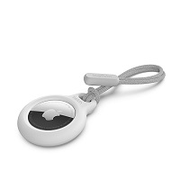 Belkin - Secure holder with strap for anti-loss Bluetooth tag - white