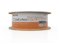 NXT Enterprise Bobina Cat6A S/FTP GRIS Cable 23AWG LSZH 305m