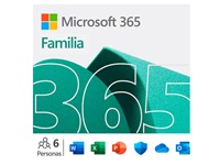 Microsoft Office Microsoft 365 Family AllLng EM Sub PK Lic 15 Mo Onln LatAmOnly DwnLd Ext - Base License - 1 active user