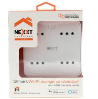 Nexxt Home Enchufe Inteligente Wi-Fi 4 Tomas 4 USB 1875W max 