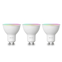 Nexxt Home Pack 3 Ampolletas LED Smart GU10 RGB Wi-Fi 4W 