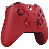 Microsoft control inalambrico para consola xbox rojo
