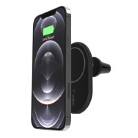 Belkin BOOST CHARGE Car wireless charging holder - 10 Watt - black - for Apple iPhone 12 12 mini 12 