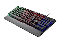 Xtech XTK-510E Wired Gaming Keyboard - English - Multi-color backlight