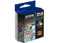 Epson 215 - Color (cian, magenta, amarillo) - original