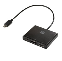 HP Multi-port Hub - Soporte de conexión - USB-C