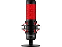 HyperX QuadCast Microphone - USB - red  black - for Victus by HP Laptop 15, 16 Laptop 14, 15, 17 Pav