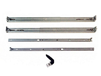 HPE Small Form Factor Easy Install Rail Kit - Juego de rieles para rack - 1U