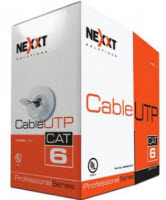 NXT Enterprise Bobina Cat6 UTP AZUL Cable 23AWG CM 305m 