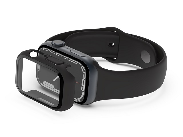 Thumbnail 12 for Belkin OVG004ZZBK-REV SF-V2 TemperedGlass Full 360 Apple Watch BK