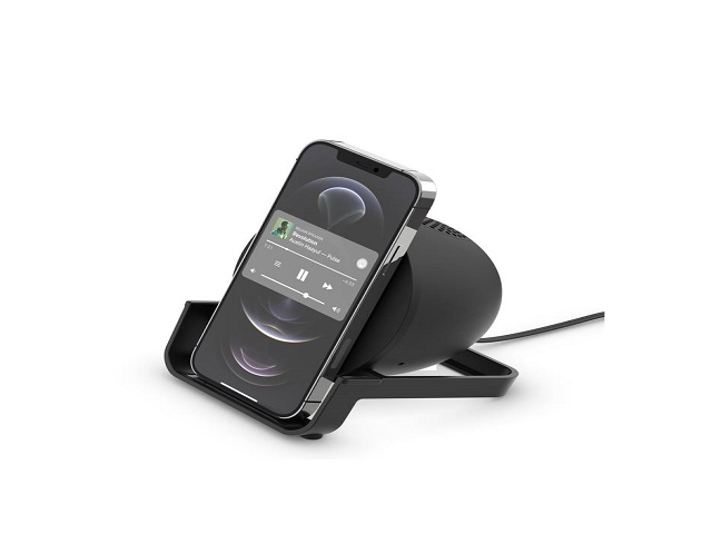 Belkin AUF001TTBKV2 Wireless Charging Stand+Speaker Black V2 BoostCharge thumbnail 9
