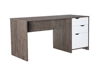 Xtech Desk Sgl Lvl w/drawers and cabinet with door XTF-CD208