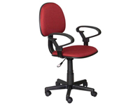 Computer Chair w/ Arm Rest (Red)