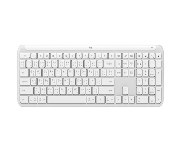 Thumbnail 3 for Logitech 920-012593 Signature Slim K950 Off white - Spanish