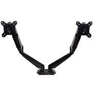 StarTech.com Desk Mount Dual Monitor Arm - One-Touch Height Adjustment (ARMSLIMDUO) - Mounting kit