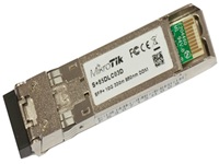 MikroTik S+85DLC03D - Módulo de transceptor SFP+ - 10 Gigabit Ethernet - SFP+ / LC de modos múltiples - hasta 300 m - 850 nm - Dual LC UPC - 850nm