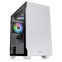 Thermaltake S100 TG Snow - Tempered Glass Snow Edition - torre