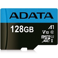 ADATA Premier - Tarjeta de memoria flash (adaptador microSDXC a SD Incluido) - 128 GB