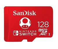 SanDisk 128GB MicroSDXC UHS-I Card Nintendo Switch 100 MB/s