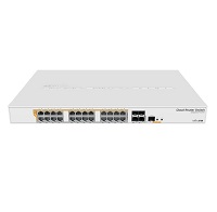 MikroTik Cloud Router Switch CRS328-24P-4S+RM - Conmutador - L3