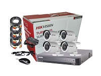HIK Kit CCTV 4 DS-2CE16C0T-IRP + 1 DS-7204HGHI-M1 +HDD 1TB