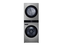LG - Washer/dryer - Silver 22Kg electri