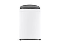 LG - Washing machine - 19kg Middle White