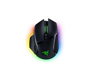Razer Basilisk V3 pro - Ratón - ergonómico - diestro - óptico - 11 botones - cableado, inalámbrico - Bluetooth, 2.4 GHz