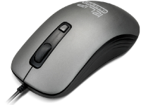 KlipX mouse con sensor optico USB 1000/1600 dpi- ambidiestro