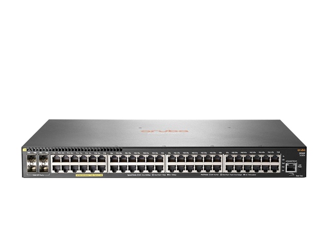 Thumbnail 2 for HPE JL262A Aruba 2930F 48G PoE+ 370W 4 SFPx1G Switch