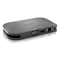 Kensington SD1600P USB-C Mobile 4K Dock with Pass-Through Charging - Docking station - USB-C