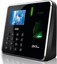 ZKTeco - K50 - Sistema de reloj registrador