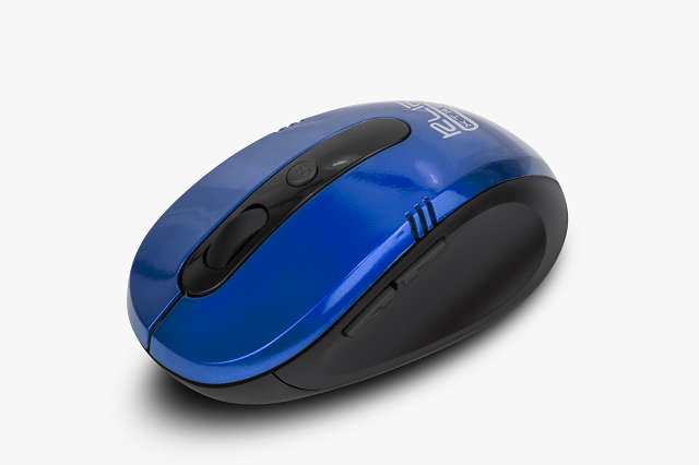 Thumbnail 4 for Klip Xtreme KMW-330BL-2 KlipX KMW-330BL Mouse 6-button Opt 1600dpi Wireless Blue