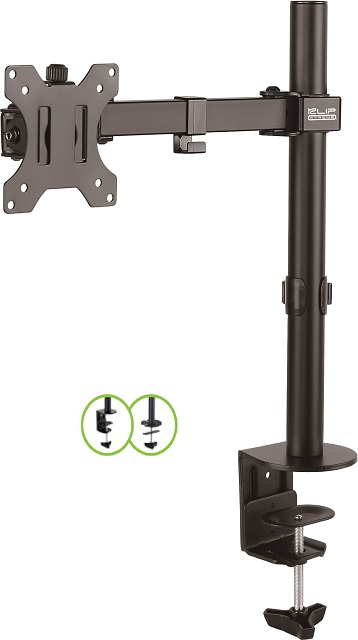 Thumbnail 3 for Klip Xtreme KPM-300-2 KX Brkt Adj KPM-300 Single Monitor mount 13"-32"