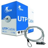 Cable Utp Xtech Caja Cat 5e Gris 305 Mts 