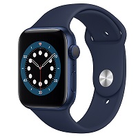 Apple Watch Series 6 (GPS) - 44 mm - aluminio azul