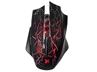 Xtech XTM-510 Bellixus USB Gaming Mouse - Adjustable resolution of up to 2400dpi - 3-color LED lights
