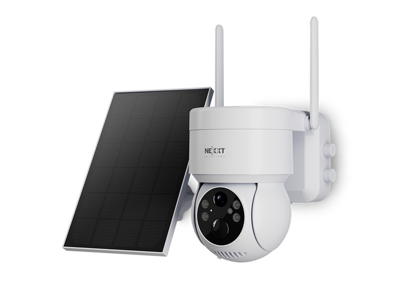 Nexxt Solutions Home Nexxt Home NHC-OP20S Outdoor PTZ Camera 2K with solar panel
