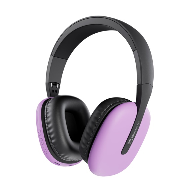 Thumbnail 3 for Klip Xtreme KWH-010PR-2 KX Headphones Wls-BT KWH-010PR On-ear 25Hrs Bluetooth Purple