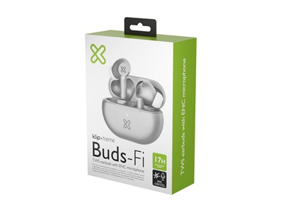 Thumbnail 2 for Klip Xtreme KTE-015GR-2 KX Erbds Wls-BT KTE-015GR In-ear TWS 17Hrs IPX Gray