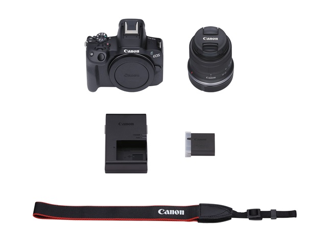 Thumbnail 2 for Canon 5811C012BA R50BK18-45STM KIT